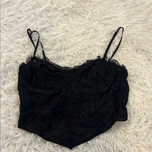 Free People Black Lace Corset Belt NWOT s-l1200.jpg main image 4